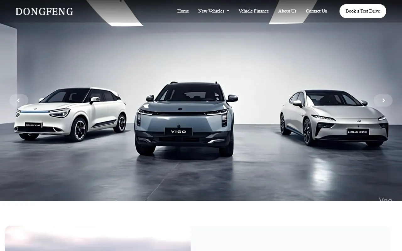 Dongfeng Pretoria website