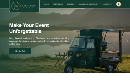 Early Bird Coffee Co., coffee bar and events